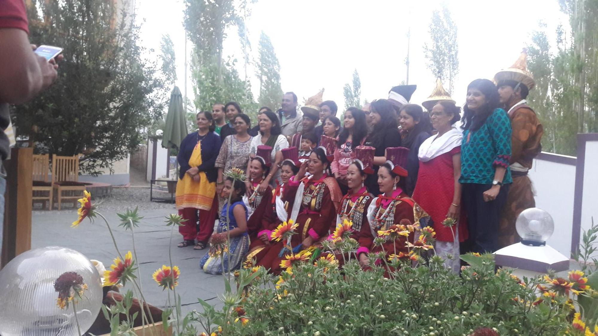 Hotel Lhalingkha Leh Esterno foto